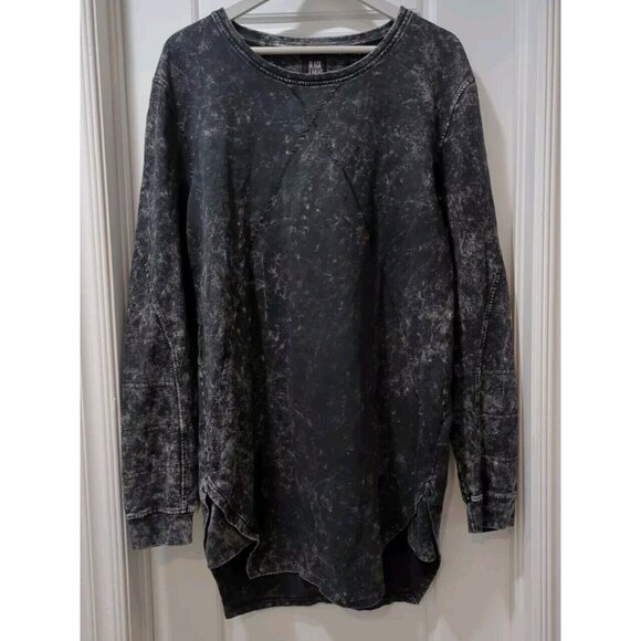 Black Kaviar Men's Sweatshirt XXL Distressed Punk Black Grunge Gothic Steampunk - Picture 1 of 10